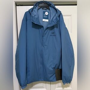 Arcteryx Atom Hoody M Blue Nylon BRAND NEW Awesome Soft Jacket *Rare Color*
